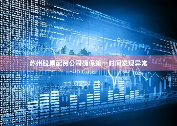 苏州股票配资公司确保第一时间发现异常